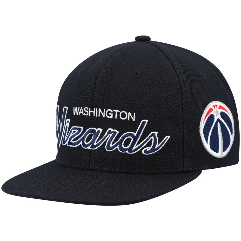 Washington Wizards Hardwood Classics Script 2.0 Snapback Hat - Black online