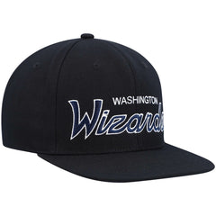 Washington Wizards Hardwood Classics Script 2.0 Snapback Hat - Black online