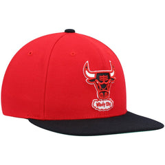Chicago Bulls Hardwood Classics Team Two-Tone 2.0 Snapback Hat - Red/Black sale