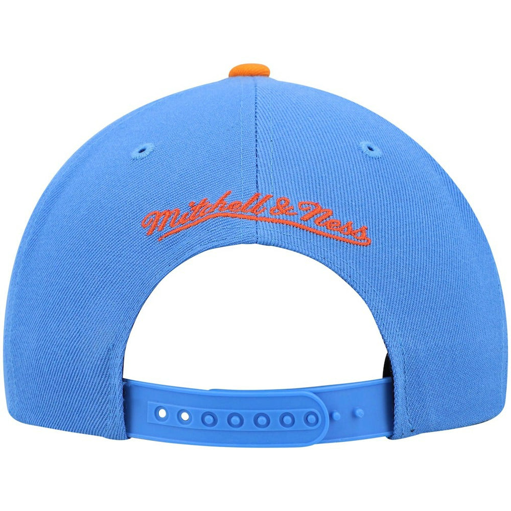 Cleveland Cavaliers Hardwood Classics Team Two-Tone 2.0 Snapback Hat sale - Blue/Orange cheap