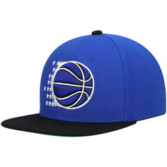 Orlando Magic Hardwood Classics Team Two-Tone 2.0 Snapback Hat - Blue/Black online