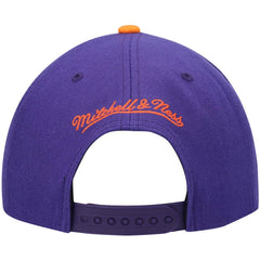 Phoenix Suns Hardwood Classics Team Two-Tone 2.0 Snapback Hat sale - Purple/Orange for sale