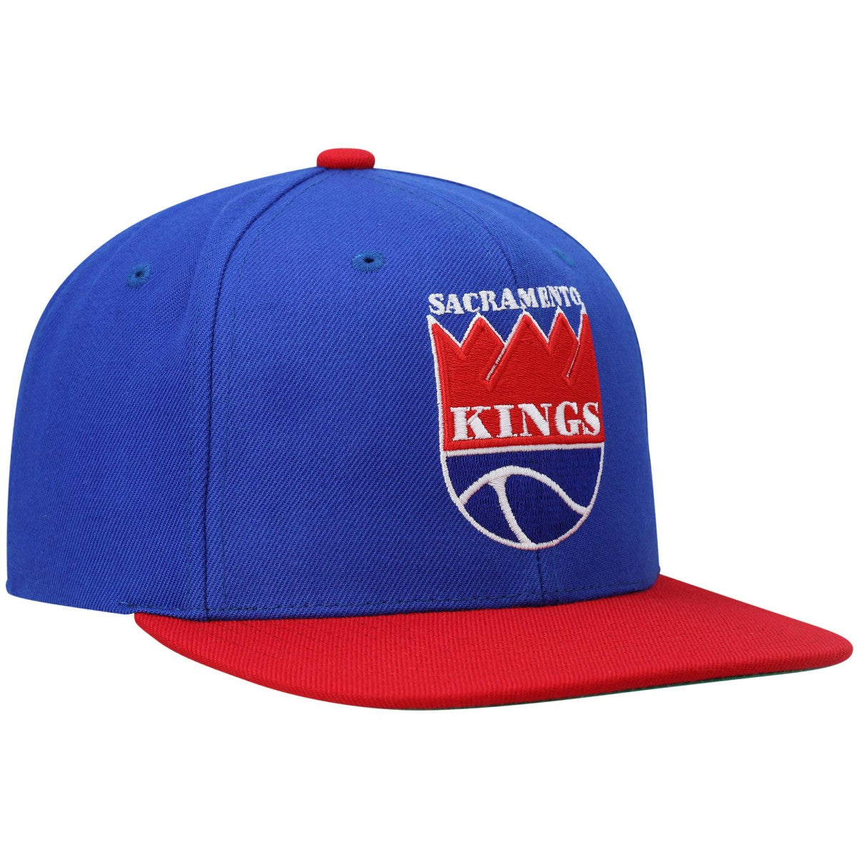 Sacramento Kings Hardwood Classics Team Two-Tone 2.0 Snapback Hat - Blue/Red shop