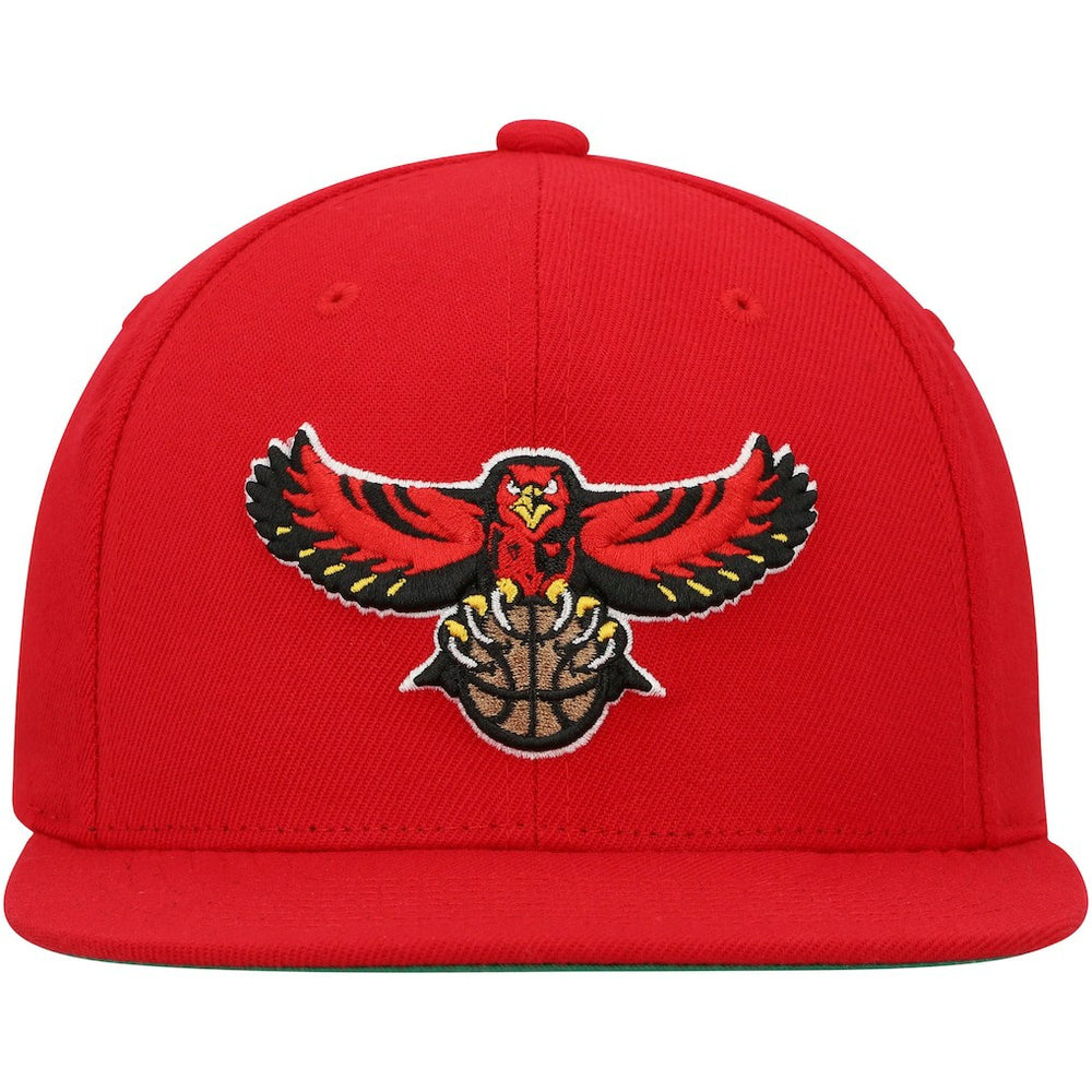 Atlanta Hawks Hardwood Classics Team Ground 2.0 Snapback Hat - Red sale