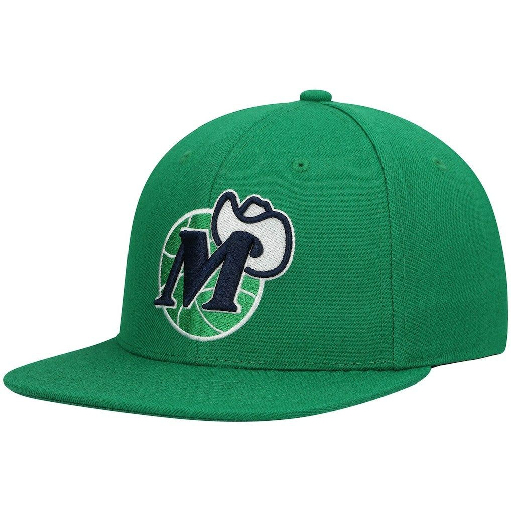 Dallas Mavericks Hardwood Classics Team Ground 2.0 Snapback Hat sale - Green discount