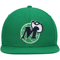 Dallas Mavericks Hardwood Classics Team Ground 2.0 Snapback Hat sale - Green discount