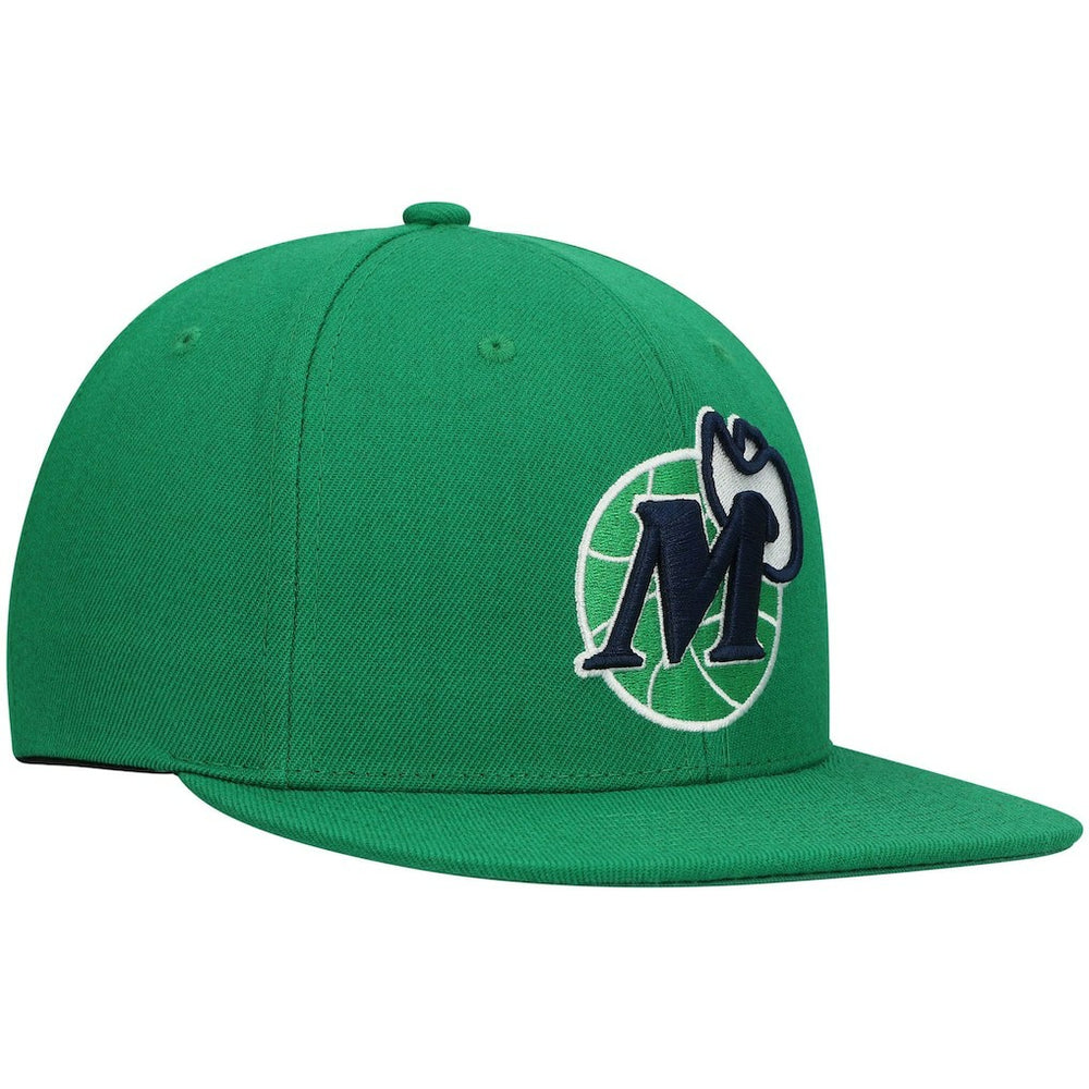 Dallas Mavericks Hardwood Classics Team Ground 2.0 Snapback Hat sale - Green discount