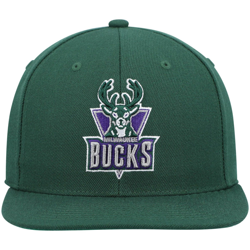 Milwaukee Bucks Hardwood Classics Team Ground 2.0 Snapback Hat - Green shop