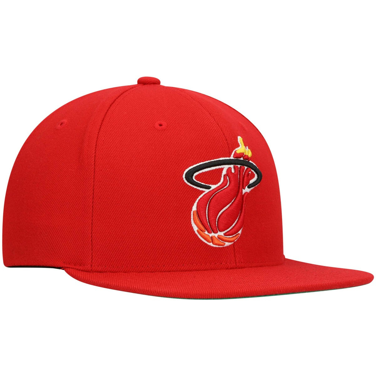 Miami Heat Hardwood Classics Team Ground 2.0 Snapback Hat - Red discount