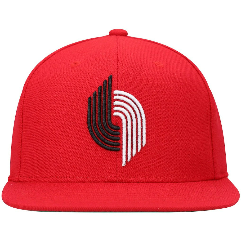 Portland Trail Blazers Hardwood Classics Team Ground 2.0 Snapback Hat sale - Red on sale