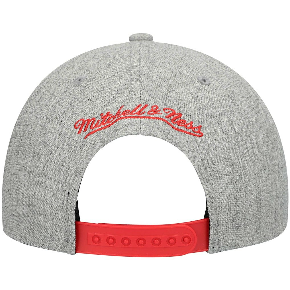 Atlanta Hawks Hardwood Classics Team 2.0 Snapback Hat - Heathered Gray on sale