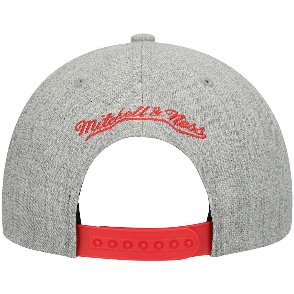 Atlanta Hawks Hardwood Classics Team 2.0 Snapback Hat - Heathered Gray on sale
