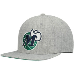 Dallas Mavericks Hardwood Classics Team 2.0 Snapback Hat sale - Heathered Gray on sale