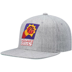 Phoenix Suns Hardwood Classics Team 2.0 Snapback Hat - Heathered Gray on sale