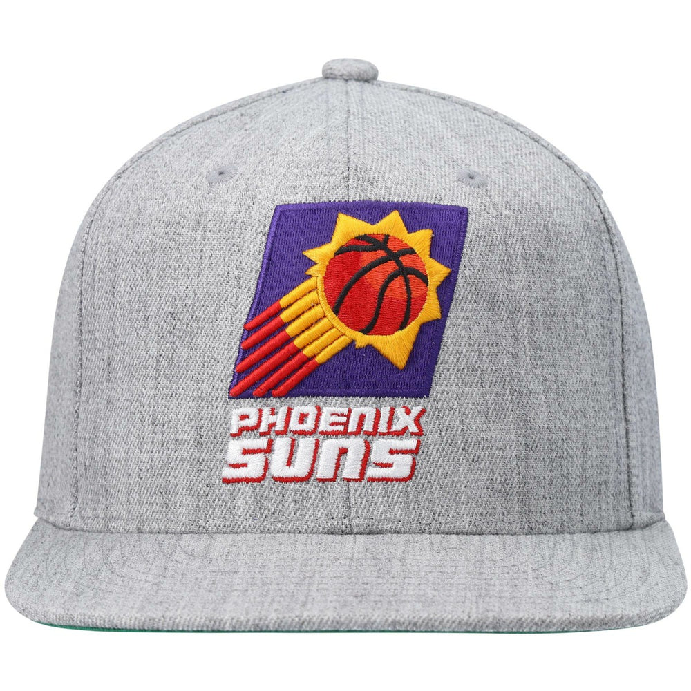Phoenix Suns Hardwood Classics Team 2.0 Snapback Hat - Heathered Gray on sale