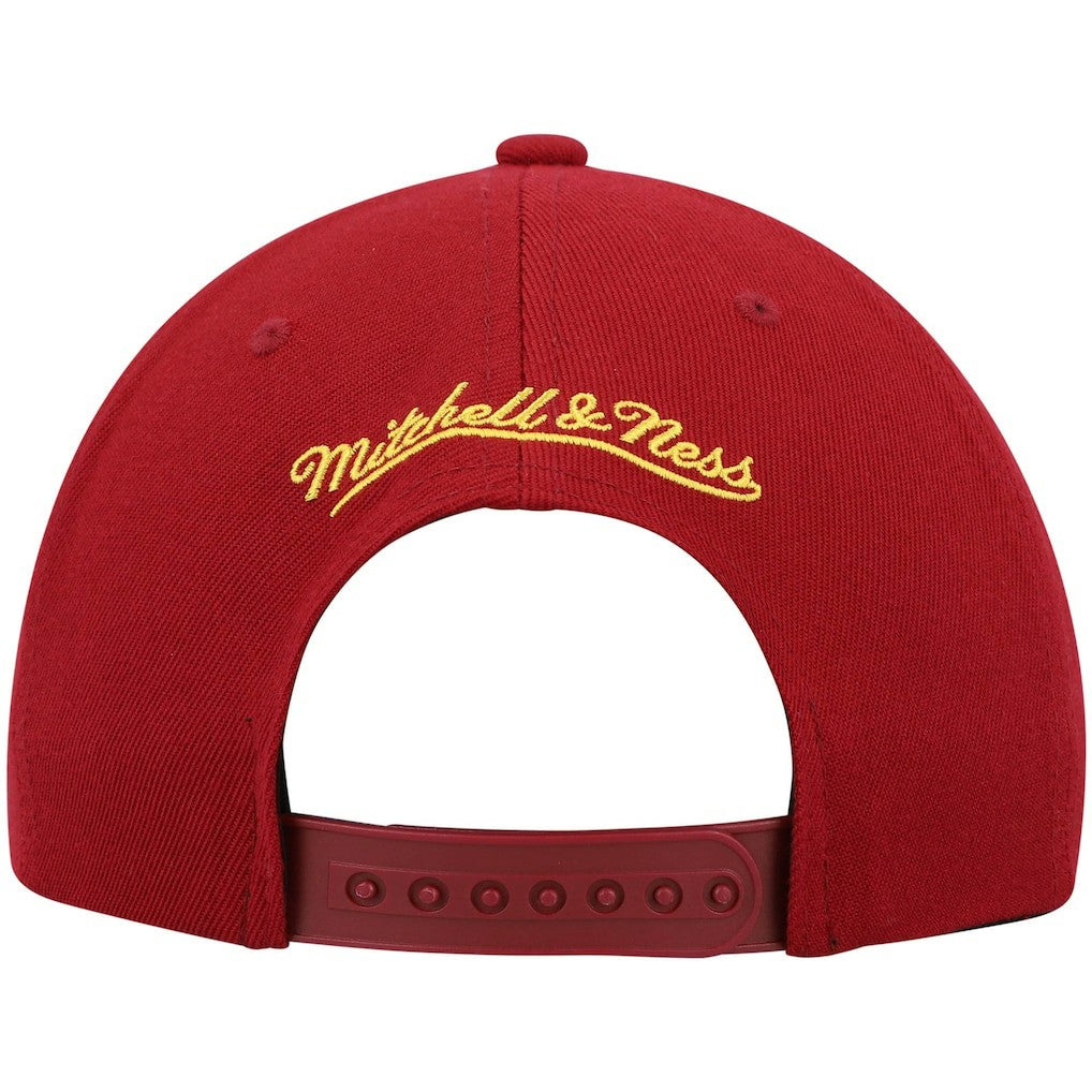 Cleveland Cavaliers Team Two-Tone 2.0 Snapback Hat sale - Wine/Gold outlet