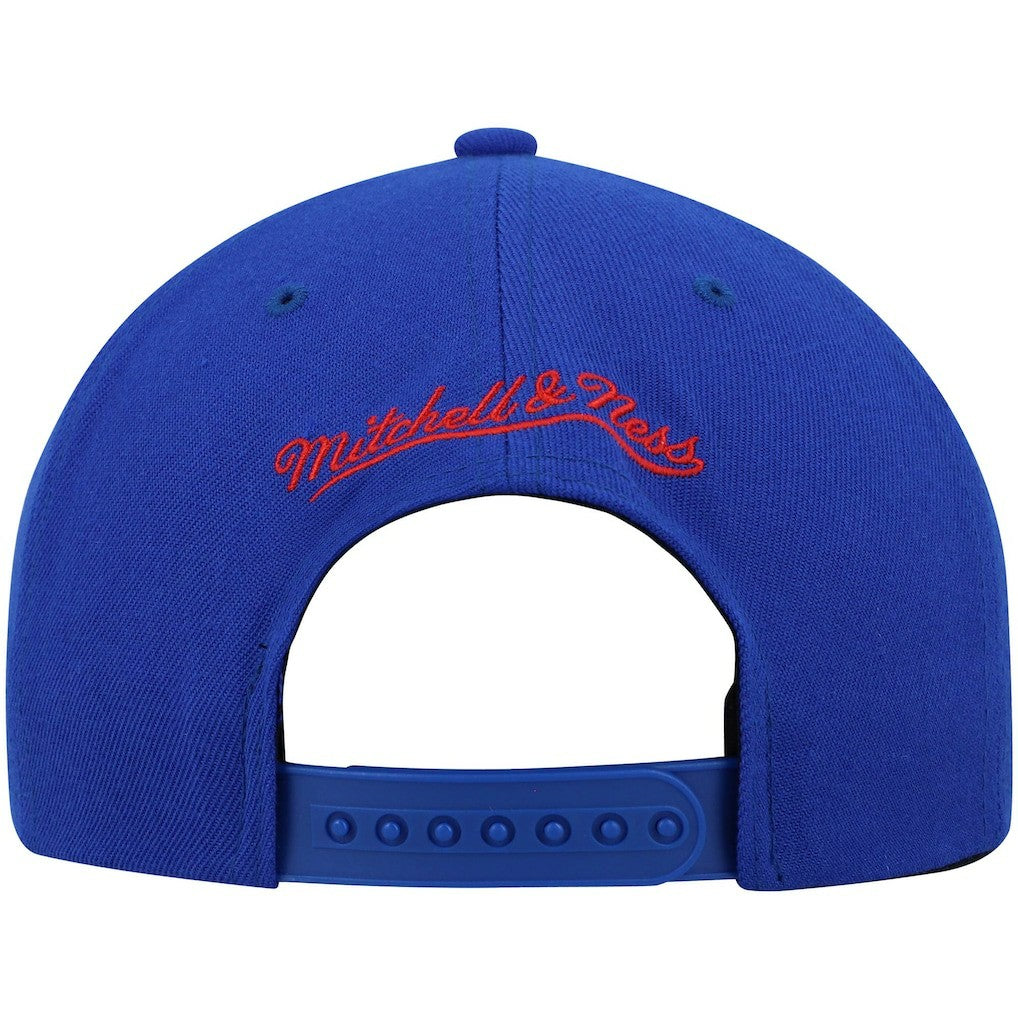 Philadelphia 76ers Team Two-Tone 2.0 Snapback Hat - Royal/Red sale