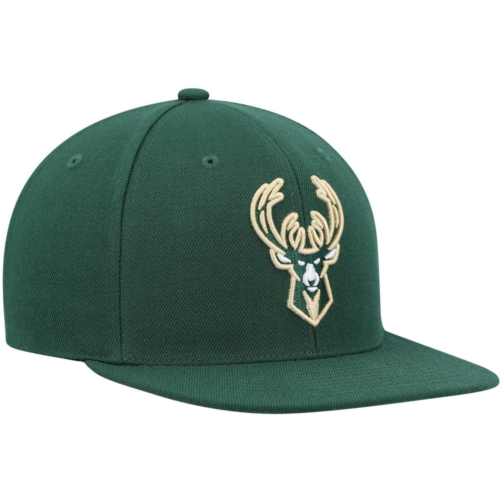 Milwaukee Bucks Ground 2.0 Snapback Hat - Hunter Green for sale