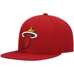 Miami Heat Ground 2.0 Snapback Hat - Red online