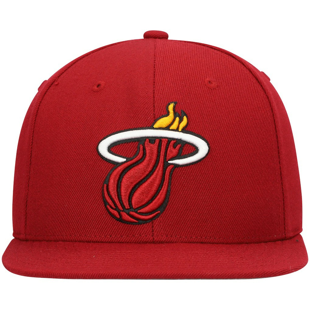 Miami Heat Ground 2.0 Snapback Hat - Red online
