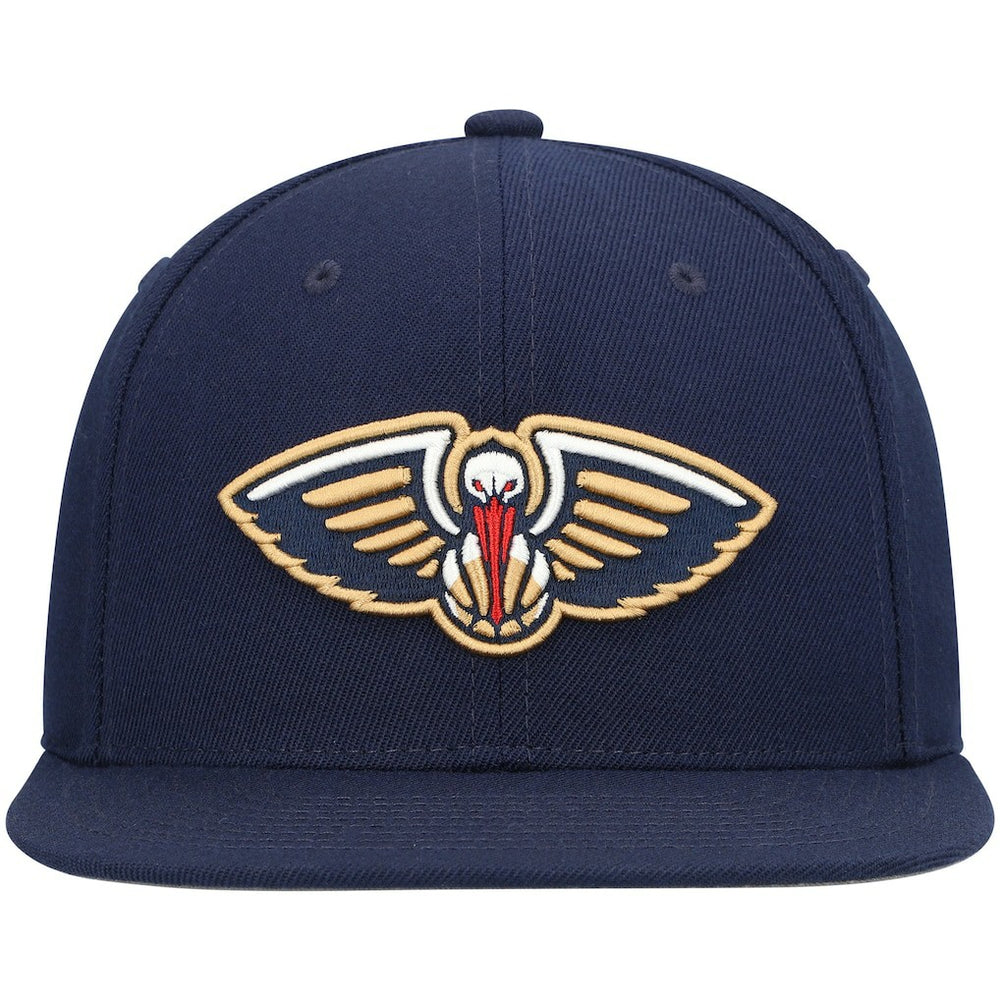 New Orleans Pelicans Ground 2.0 Snapback Hat - Navy for sale