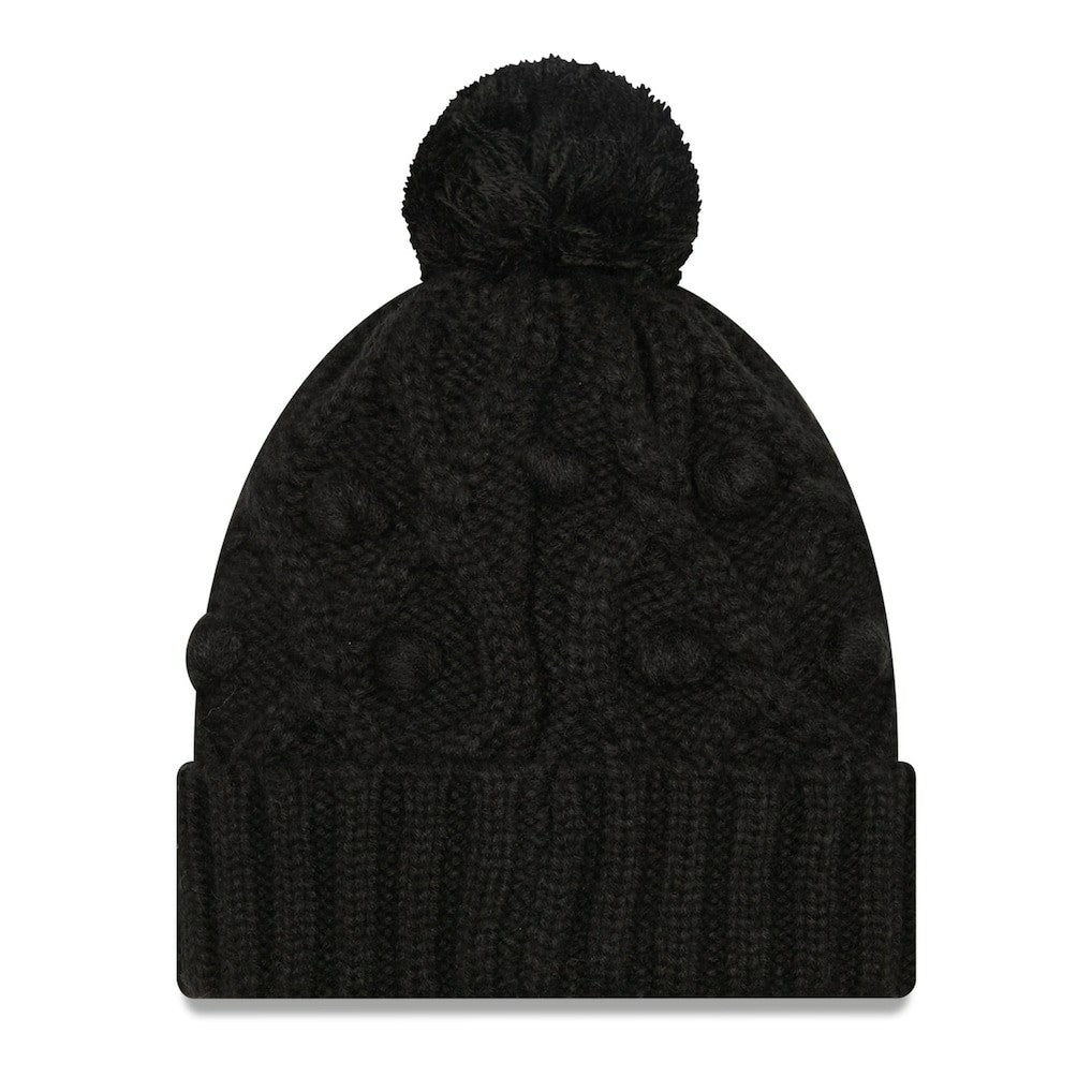 Pittsburgh Steelers New Era Women's Toasty Cuffed Knit Hat with Pom - Black sale