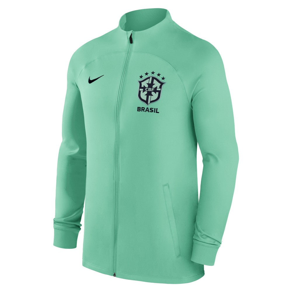 Brazil National Team Strike Raglan Full-Zip Performance Track Jacket - Green shop