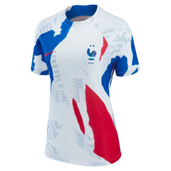 France National Team Women's 2022 Pre-Match Top - White cheap