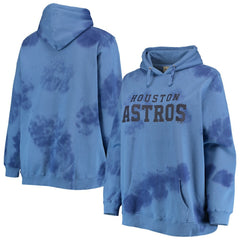Houston Astros Women's Plus Size Cloud Pullover Hoodie Navy