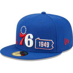 Philadelphia 76ers Fall 22 Identity 59FIFTY Fitted Hat - Royal sale