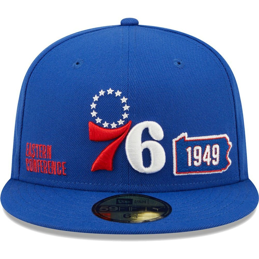 Philadelphia 76ers Fall 22 Identity 59FIFTY Fitted Hat - Royal sale
