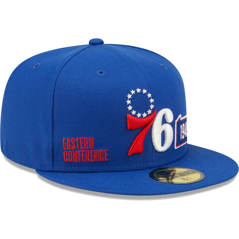 Philadelphia 76ers Fall 22 Identity 59FIFTY Fitted Hat - Royal sale