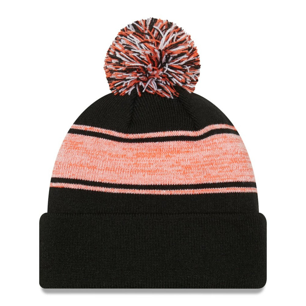 San Francisco Giants Chilled Cuffed Knit Hat with Pom Black