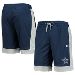 Dallas Cowboys G-III Sports by Carl Banks Fan Favorite Fashion Shorts -Navy/Gray online