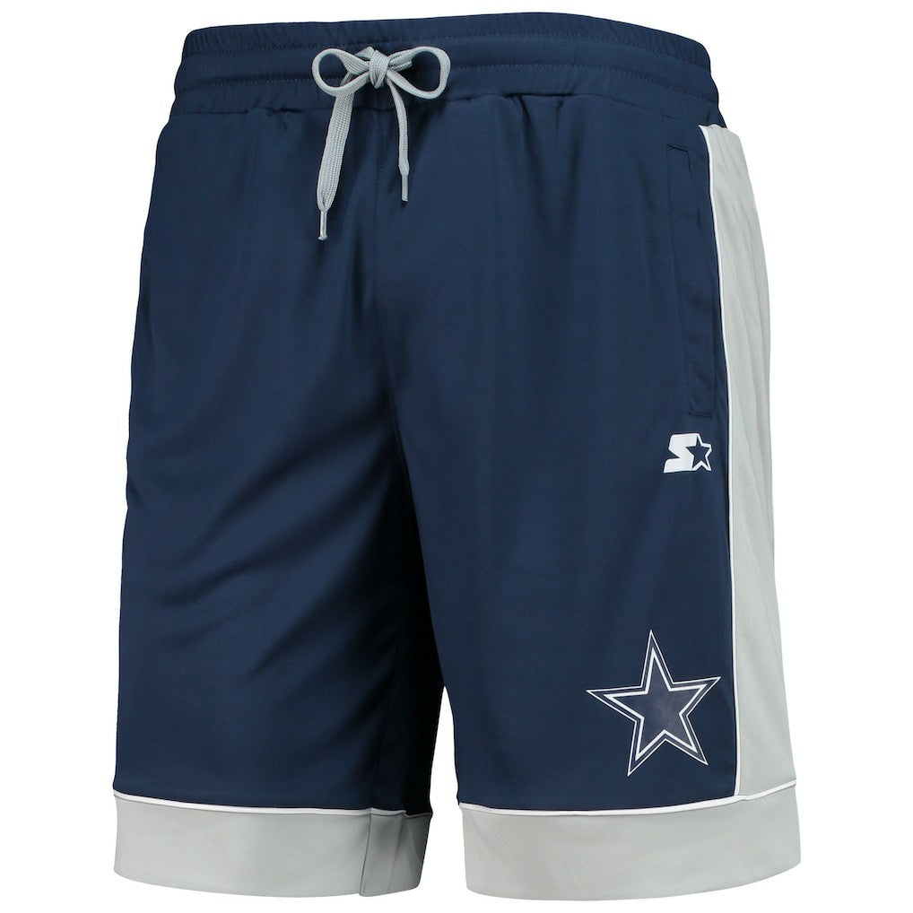 Dallas Cowboys G-III Sports by Carl Banks Fan Favorite Fashion Shorts -Navy/Gray online