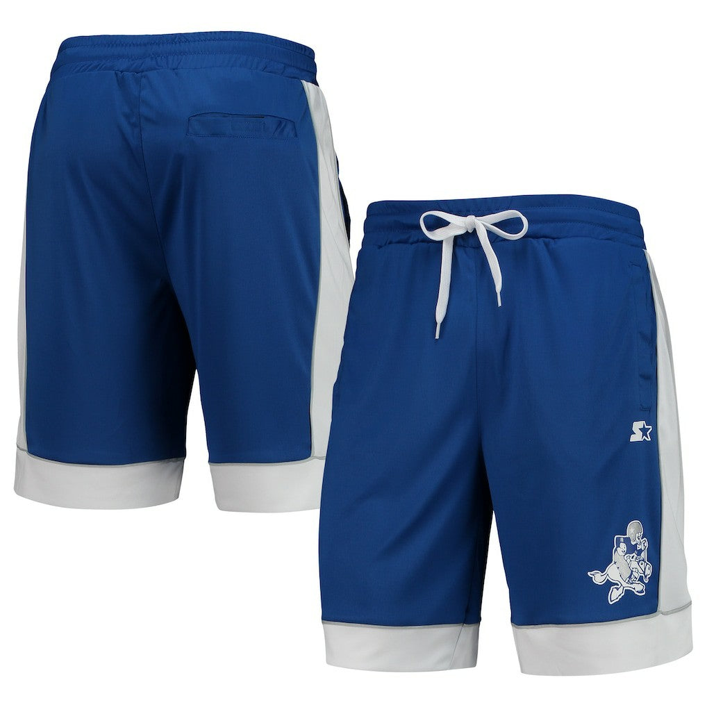 Dallas Cowboys G-III Sports by Carl Banks Fan Favorite Fashion Shorts - Royal/White sale