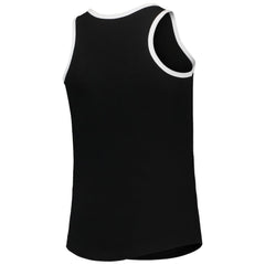 Chicago White Sox Girls Youth Henley Tank Top Black