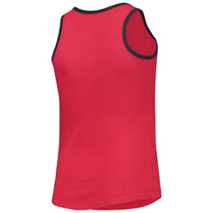 Washington Nationals Girls Youth Henley Tank Top Red