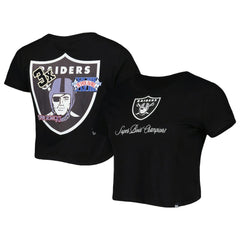 Las Vegas Raiders New Era Women's Historic Champs T-Shirt - Black discount
