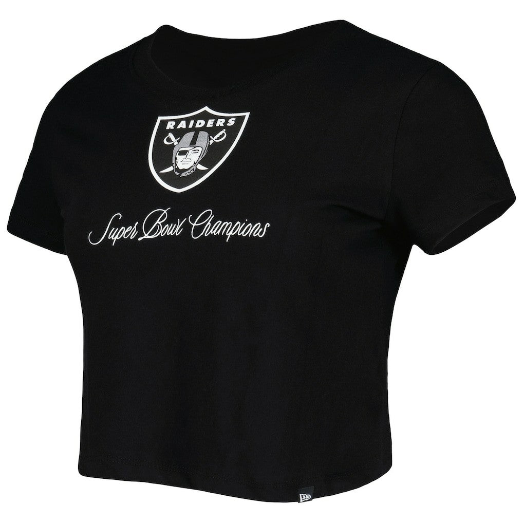 Las Vegas Raiders New Era Women's Historic Champs T-Shirt - Black discount