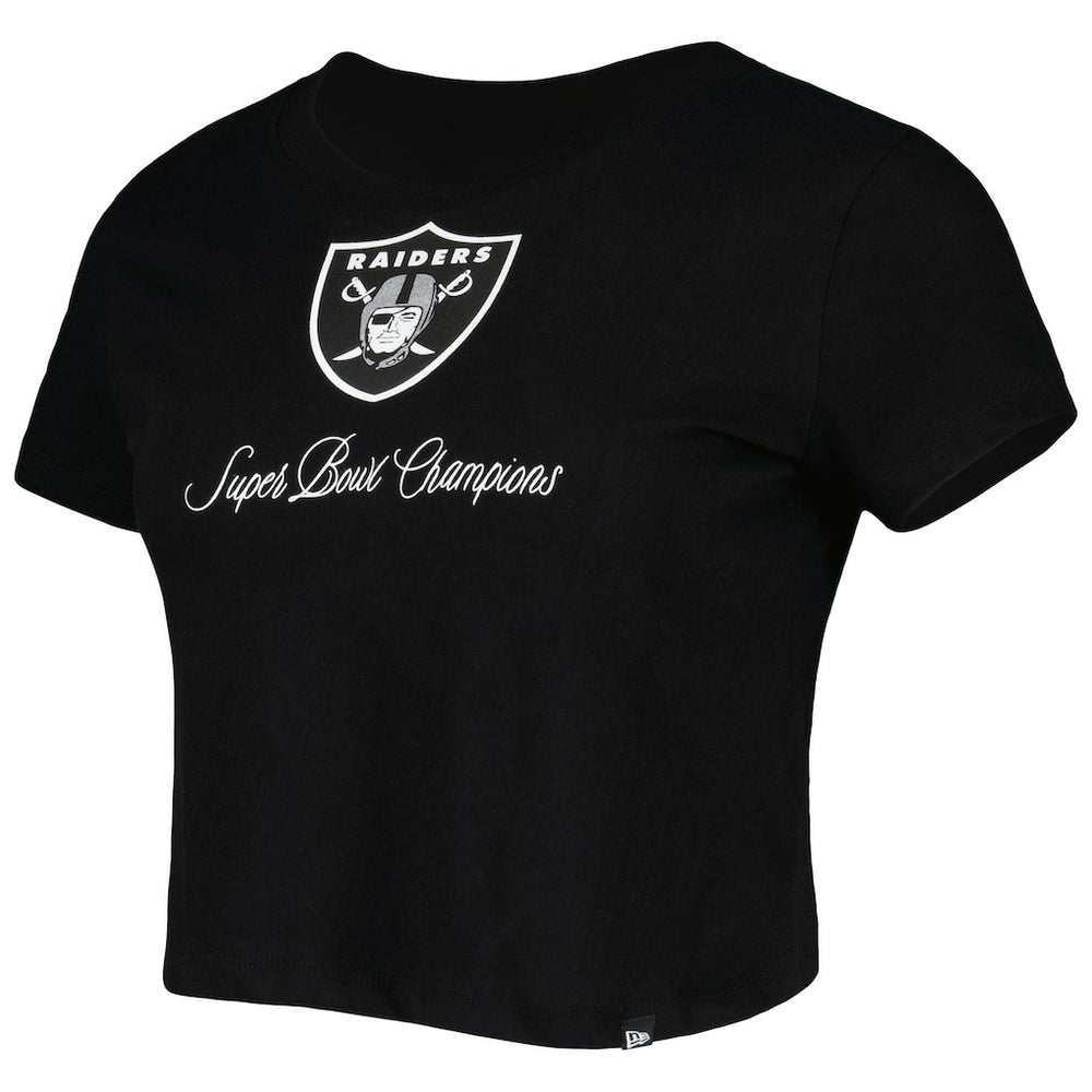 Las Vegas Raiders New Era Women's Historic Champs T-Shirt - Black discount