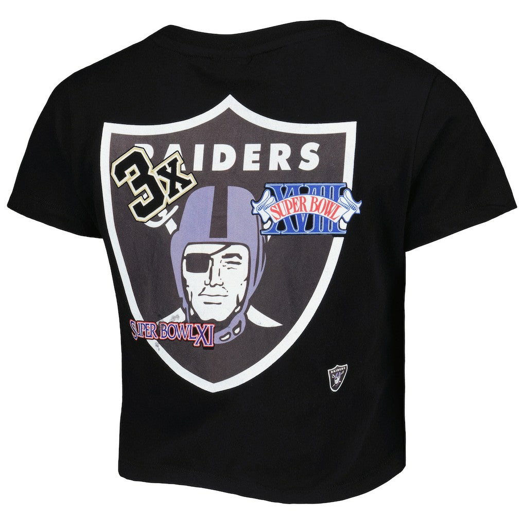 Las Vegas Raiders New Era Women's Historic Champs T-Shirt - Black discount