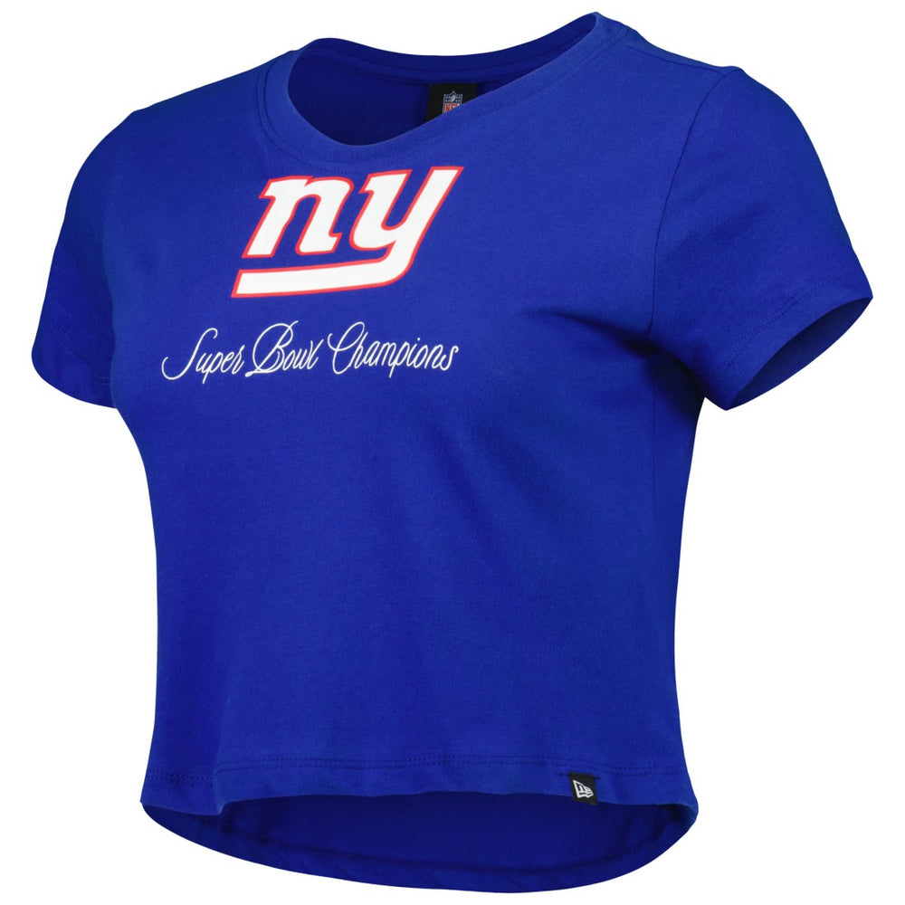 New York Giants New Era Women's Historic Champs T-Shirt - Royal on sale