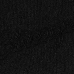 Chicago Bulls French Terry Tonal Fleece Shorts - Black sale