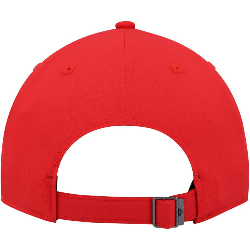 Washington Capitals adidas Team Circle Slouch Adjustable Hat - Red Hats