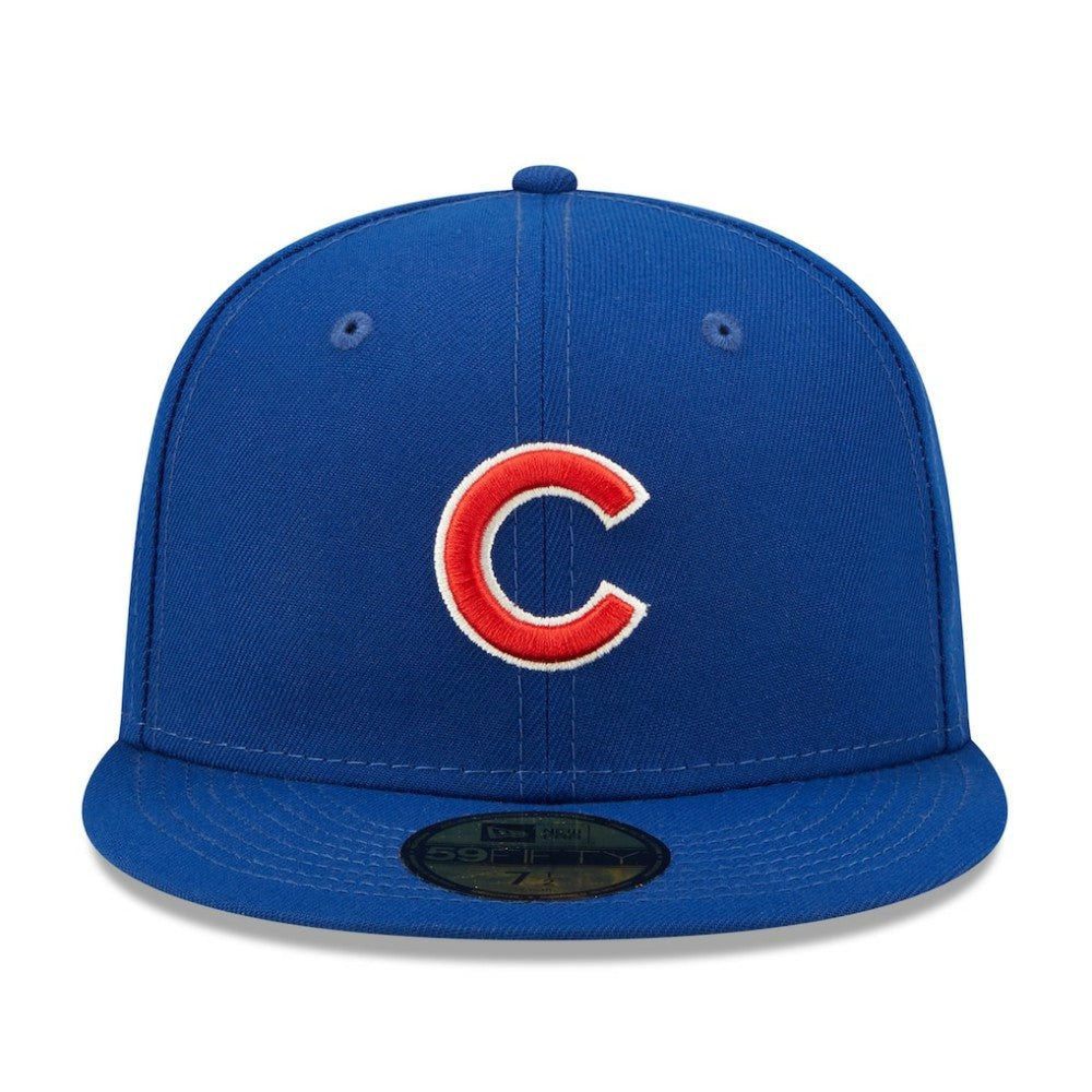 Chicago Cubs 2016 World Series Champions Citrus Pop UV 59FIFTY Fitted Hat Royal