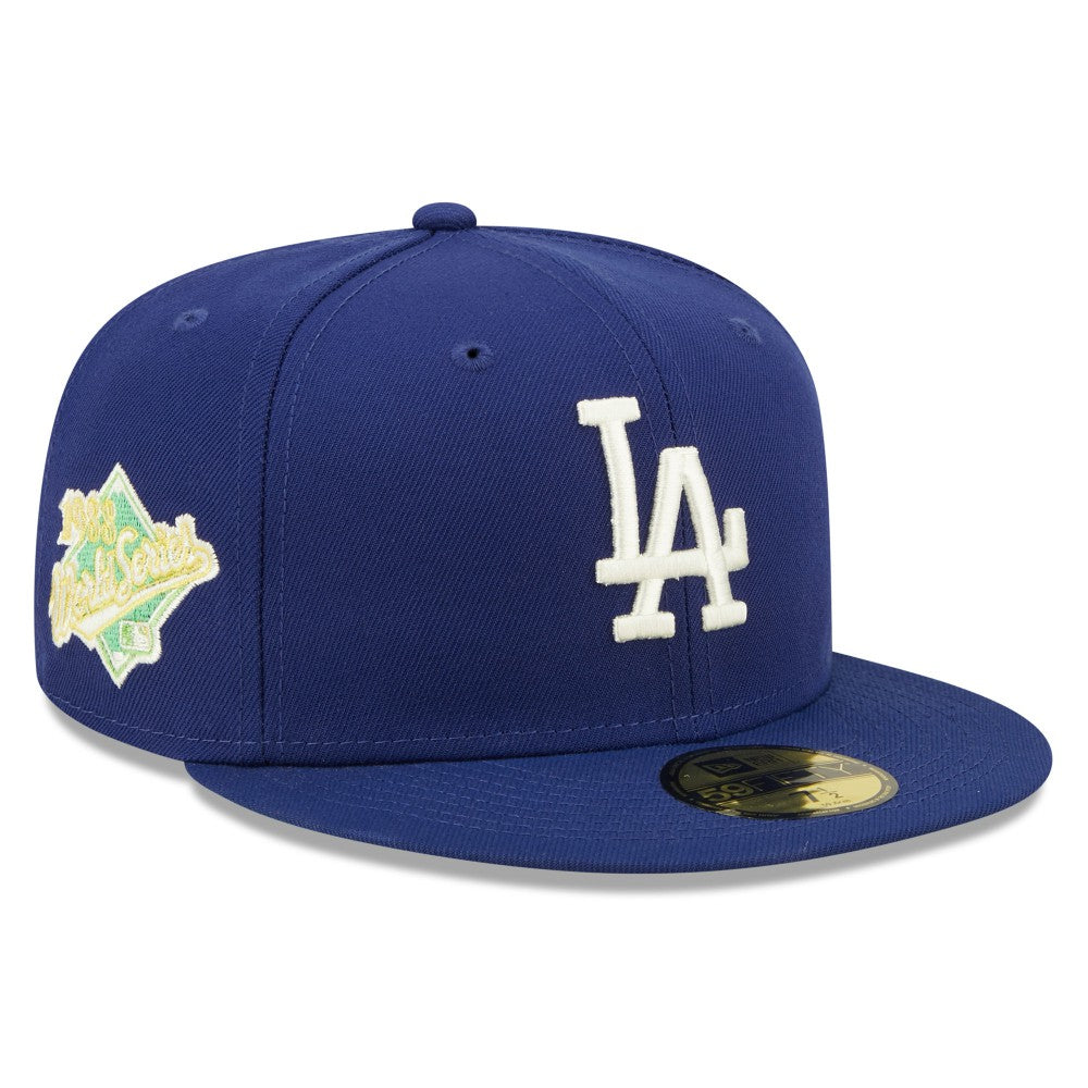 Los Angeles Dodgers 1988 World Series Champions Citrus Pop UV 59FIFTY Fitted Hat Royal