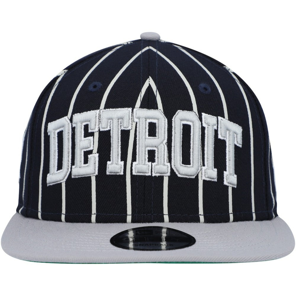 Detroit Tigers City Arch 9FIFTY Snapback Hat Navy/Gray