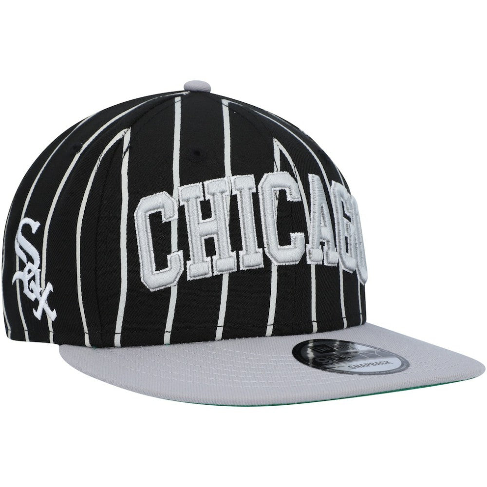 Chicago White Sox City Arch 9FIFTY Snapback Hat Black/Gray