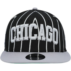 Chicago White Sox City Arch 9FIFTY Snapback Hat Black/Gray